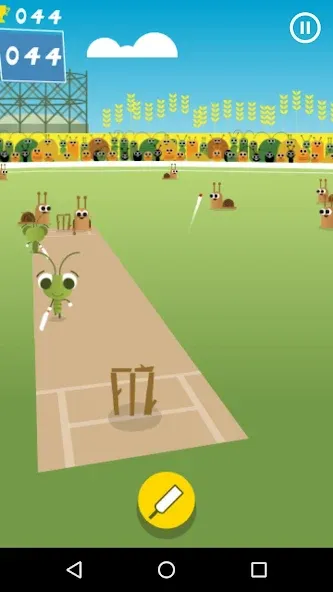 Doodle Cricket - Cricket Game (Дудл Крикет)  [МОД Много денег] Screenshot 3