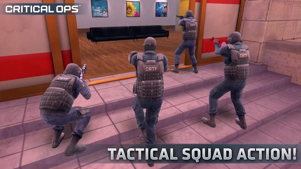 Critical Ops: Multiplayer FPS (Критикал Опс)  [МОД Unlocked] Screenshot 1