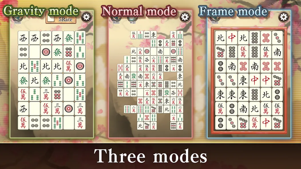 Mahjong Puzzle Shisensho (Маджонг Пазл Шисеншо)  [МОД Много монет] Screenshot 1