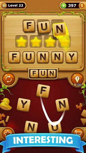 Word Connect - Word Games  [МОД Бесконечные деньги] Screenshot 1