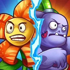 Скачать взлом Zombie Defense - Plants War (Зомби Дефенс)  [МОД Меню] - стабильная версия apk на Андроид