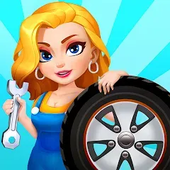 Взлом Car Fix Inc - Mechanic Garage (Кар Фикс Инк)  [МОД Много денег] - стабильная версия apk на Андроид