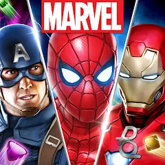 Скачать взломанную MARVEL Puzzle Quest: Hero RPG (Марвел Пазл Квест)  [МОД Бесконечные деньги] - стабильная версия apk на Андроид