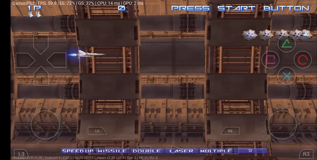 PS2 Emulator DamonPS2 PPSSPP (ДеймонПС2 64бит)  [МОД Mega Pack] Screenshot 3