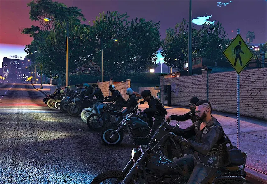 City Gangstar Mafia Wars Games  [МОД Бесконечные монеты] Screenshot 3