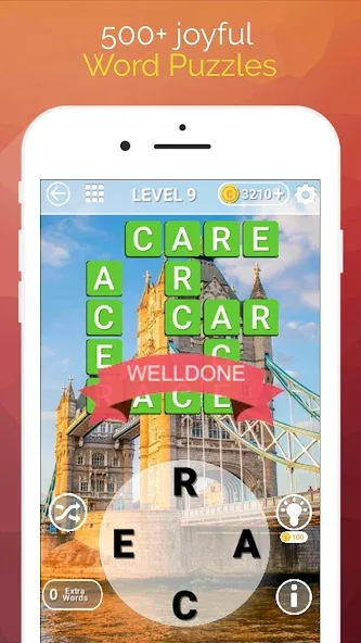 Word Travel: Wonders Trip Game  [МОД Меню] Screenshot 1