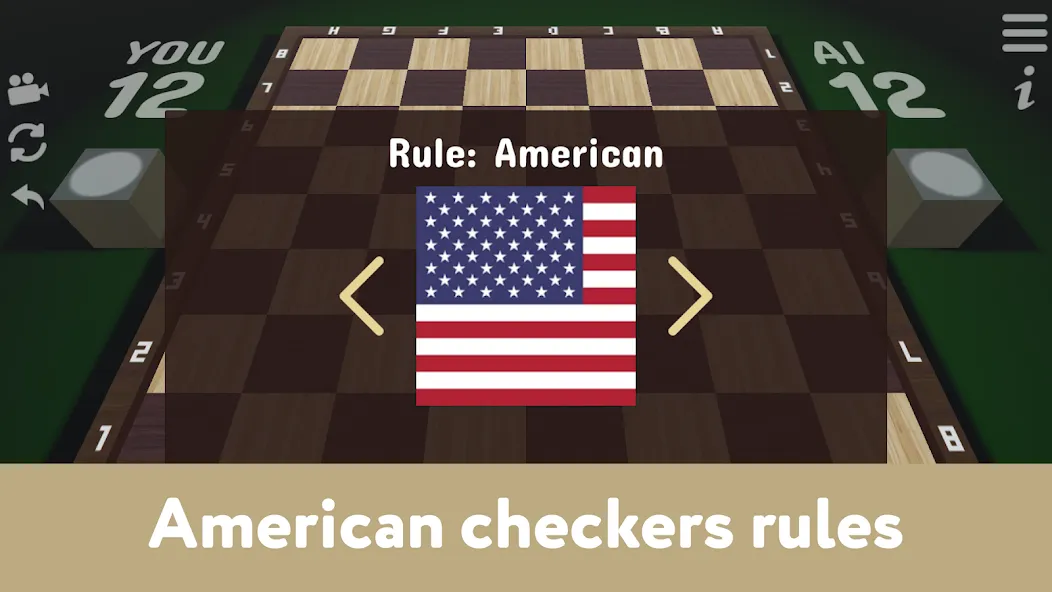 Checkers for two - Draughts  [МОД Unlocked] Screenshot 3