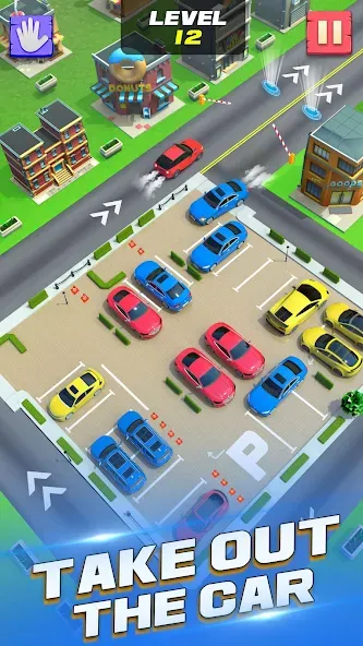 Unblock It Car Puzzle Game (Паркинг Джам Разблокировать)  [МОД Много монет] Screenshot 1