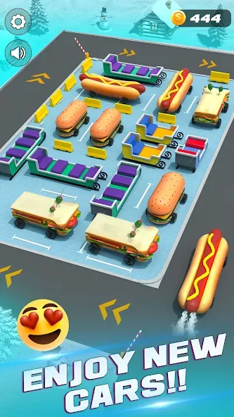 Unblock It Car Puzzle Game (Паркинг Джам Разблокировать)  [МОД Много монет] Screenshot 5