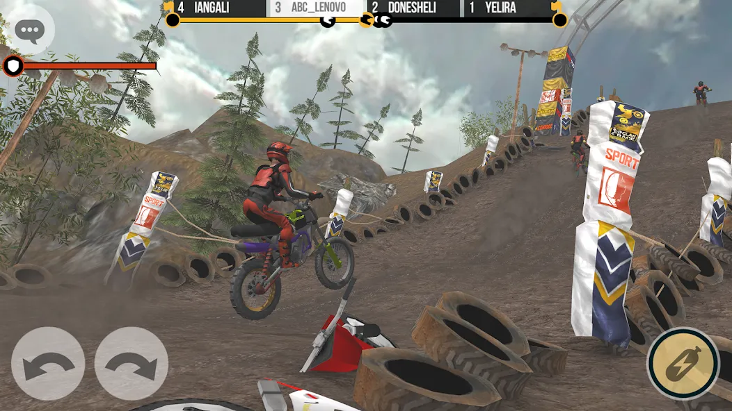 Clan Race: PVP Motocross races (Клан Рейс)  [МОД Бесконечные монеты] Screenshot 3