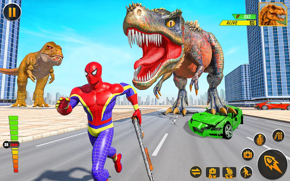 Real Dino Hunter 3D Gun Games (Уайлд Динозавр Хантер Ган Геймс)  [МОД Mega Pack] Screenshot 5