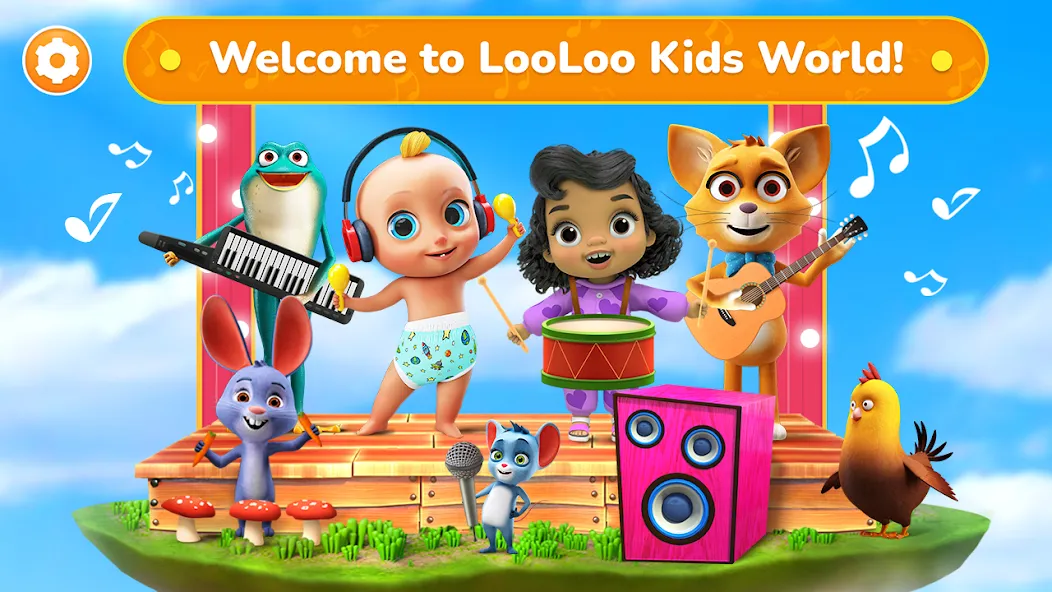 LooLoo Kids: Fun Baby Games!  [МОД Mega Pack] Screenshot 1