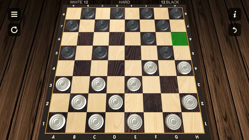 Checkers - Two player  [МОД Бесконечные деньги] Screenshot 1