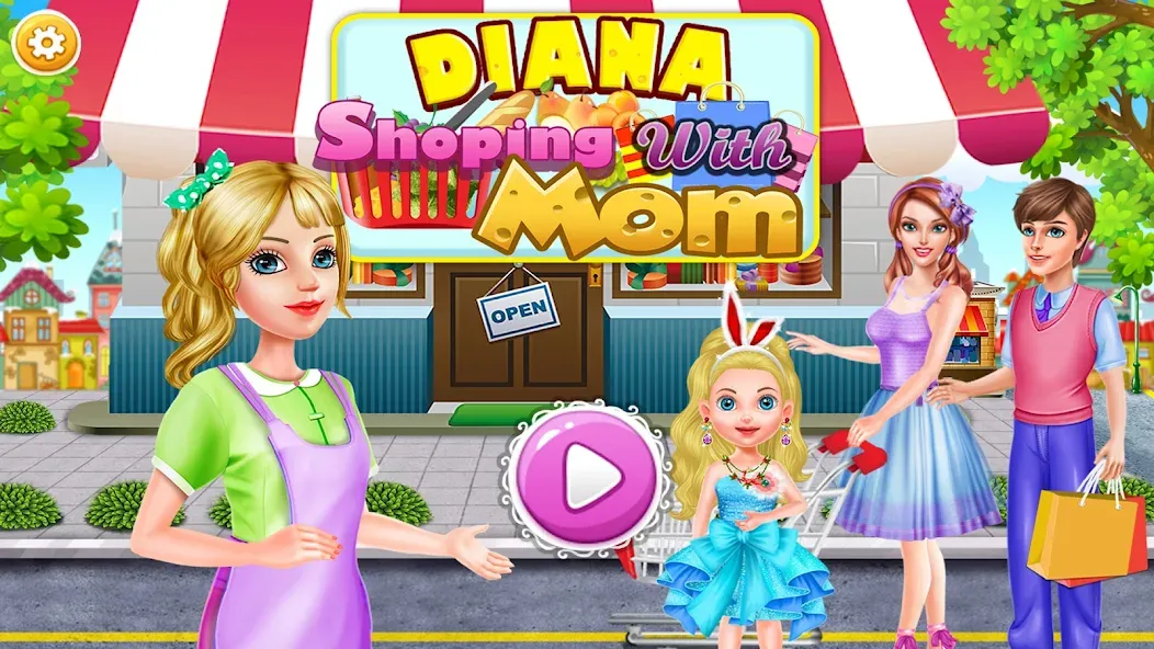 Mall Shopping with Diana (Молл Шоппинг с Дианой)  [МОД Mega Pack] Screenshot 1