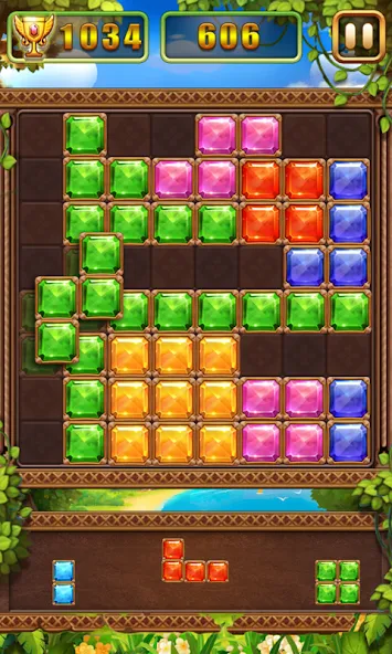 Puzzle Block Jewels (Пазл Блок Драгоценности)  [МОД Меню] Screenshot 2