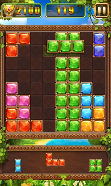 Puzzle Block Jewels (Пазл Блок Драгоценности)  [МОД Меню] Screenshot 3