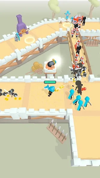 Wild Archer: Castle Defense (Ланд Инвейдер)  [МОД Меню] Screenshot 1