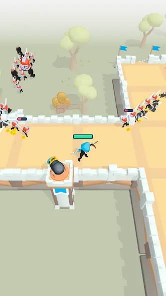 Wild Archer: Castle Defense (Ланд Инвейдер)  [МОД Меню] Screenshot 2