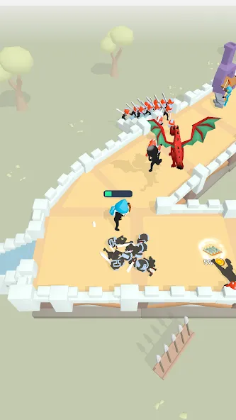 Wild Archer: Castle Defense (Ланд Инвейдер)  [МОД Меню] Screenshot 5