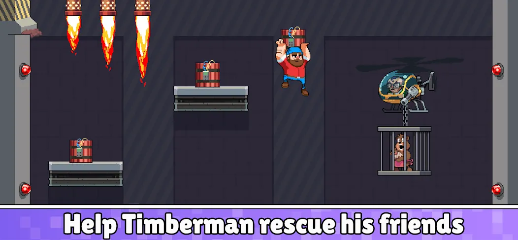 Timberman The Big Adventure (Тимбермен Большое Приключение)  [МОД Бесконечные монеты] Screenshot 4