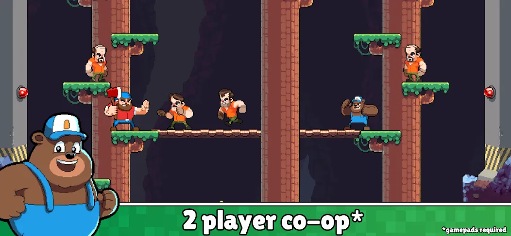 Timberman The Big Adventure (Тимбермен Большое Приключение)  [МОД Бесконечные монеты] Screenshot 5