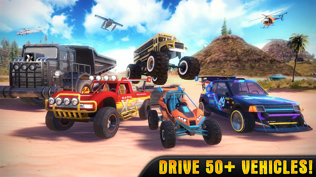 OTR - Offroad Car Driving Game (ОТР)  [МОД Все открыто] Screenshot 1