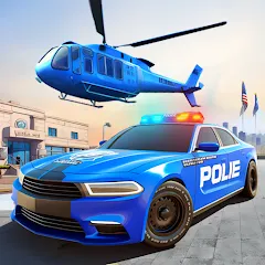 Взлом US Police Car Transporter Game (Полицейский транспорт игры)  [МОД Много денег] - последняя версия apk на Андроид