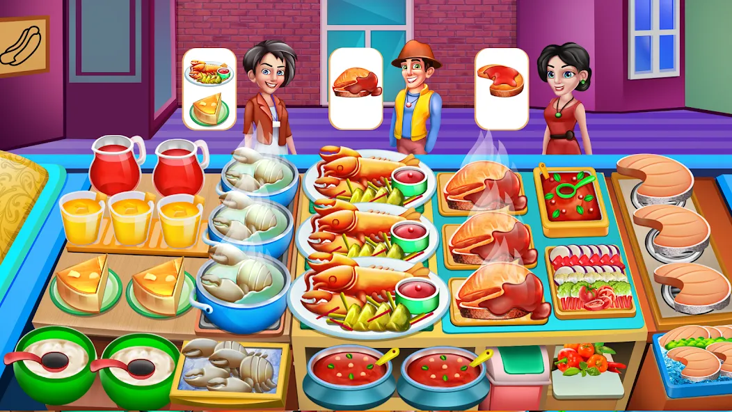 Cooking Food: Time Management  [МОД Mega Pack] Screenshot 4