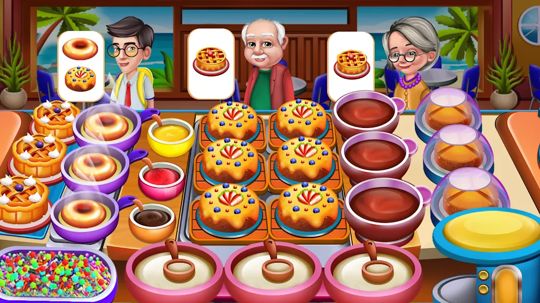 Cooking Food: Time Management  [МОД Mega Pack] Screenshot 5