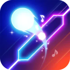 Скачать взломанную Dot n Beat  [МОД Бесконечные монеты] - полная версия apk на Андроид