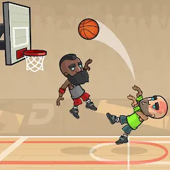 Взломанная Basketball Battle  [МОД Unlocked] - последняя версия apk на Андроид