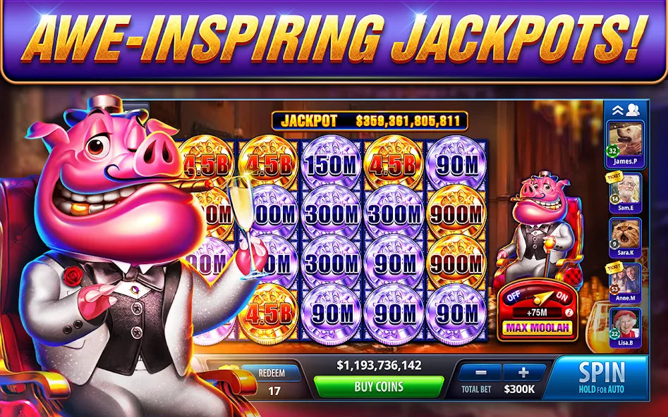 Take 5 Vegas Casino Slot Games (Тейк 5 Вегас Казино Слот игры)  [МОД Много денег] Screenshot 3