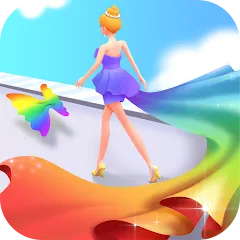 Скачать взломанную Dancing Dress - Fashion Girl (Дансинг Дресс)  [МОД Все открыто] - полная версия apk на Андроид