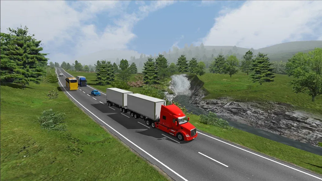 Universal Truck Simulator (Юниверсал Трак Симулятор)  [МОД Все открыто] Screenshot 3