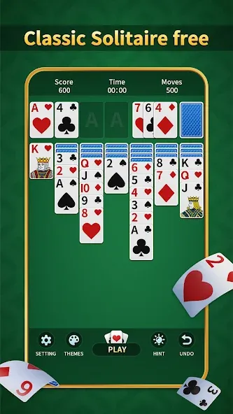 Solitaire Classic:Card Game (Солитер Классик)  [МОД Unlimited Money] Screenshot 5