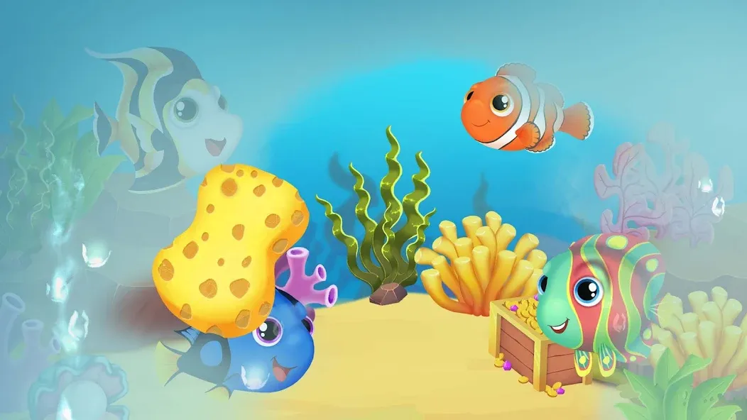 Baby Aquarium - Fish game  [МОД Много денег] Screenshot 2