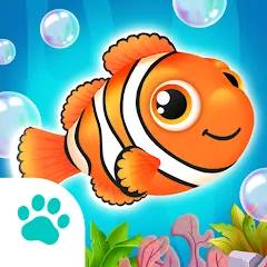 Скачать взлом Baby Aquarium - Fish game  [МОД Много денег] - стабильная версия apk на Андроид