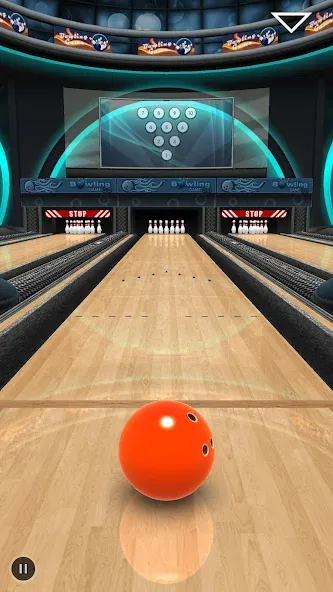 Bowling Game 3D (Боулинг игра 3D)  [МОД Бесконечные деньги] Screenshot 1