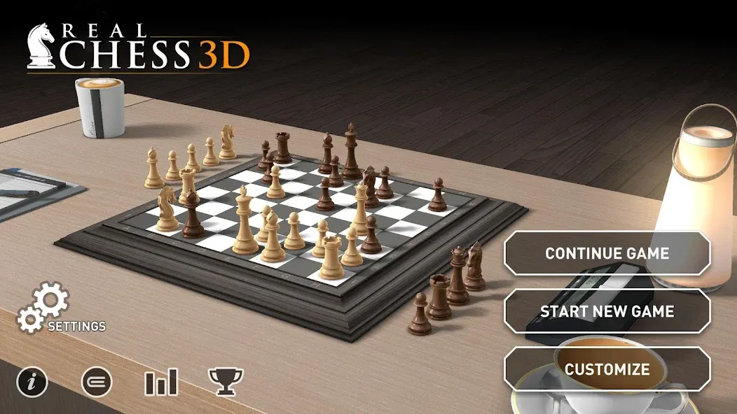 Real Chess 3D (Реал Чесс 3Д)  [МОД Много монет] Screenshot 3