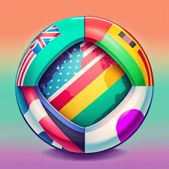 Взломанная Country Flags World Quiz Game  [МОД Unlocked] - стабильная версия apk на Андроид