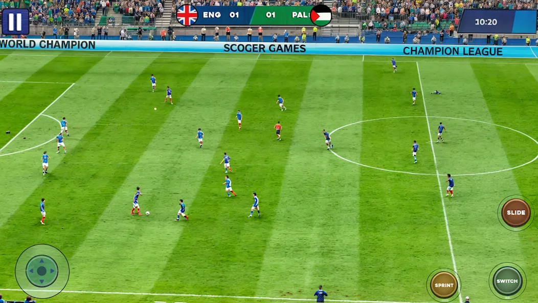 Soccer Games Football League (Соккер Геймс Футбол 2023)  [МОД Unlimited Money] Screenshot 2