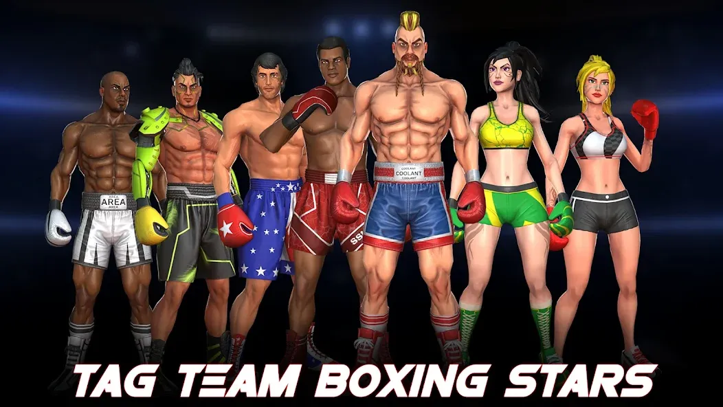 Boxing Heros: Fighting Games (Тэг Боксинг Игры)  [МОД Много денег] Screenshot 5