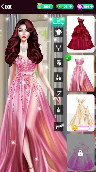 Super Stylist: Dress Up Games  [МОД Unlocked] Screenshot 1