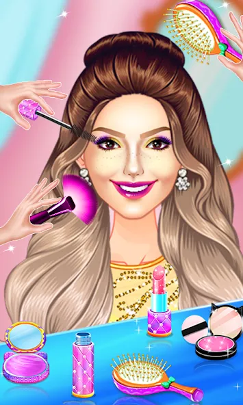 Makeup idol:Doll makeover 2024 (Роял Долл)  [МОД Много денег] Screenshot 2