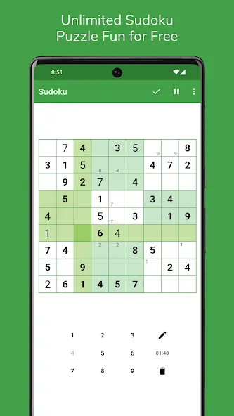 Sudoku  [МОД Меню] Screenshot 1