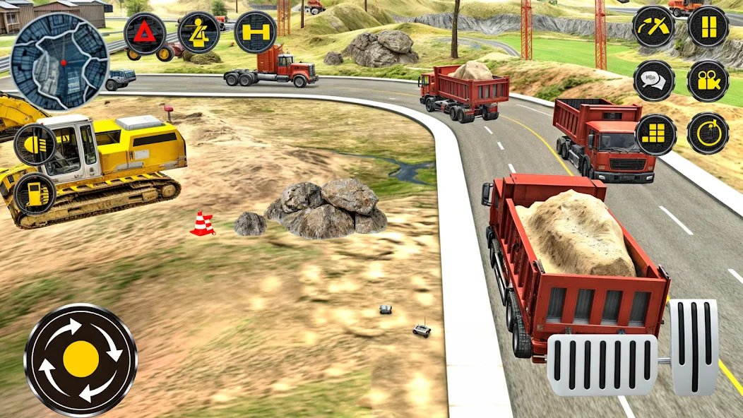 Heavy Excavator Simulator PRO (Хеви Экскавейтор Симулятор ПРО)  [МОД Меню] Screenshot 1