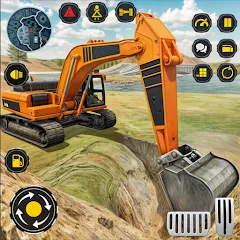 Взломанная Heavy Excavator Simulator PRO (Хеви Экскавейтор Симулятор ПРО)  [МОД Меню] - стабильная версия apk на Андроид