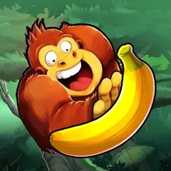 Скачать взлом Banana Kong (Банана Конг)  [МОД Mega Pack] - последняя версия apk на Андроид