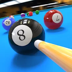 Взлом Real Pool 3D Online 8Ball Game (Реал Пул 3Д Онлайн 8Бол Гейм)  [МОД Много монет] - последняя версия apk на Андроид