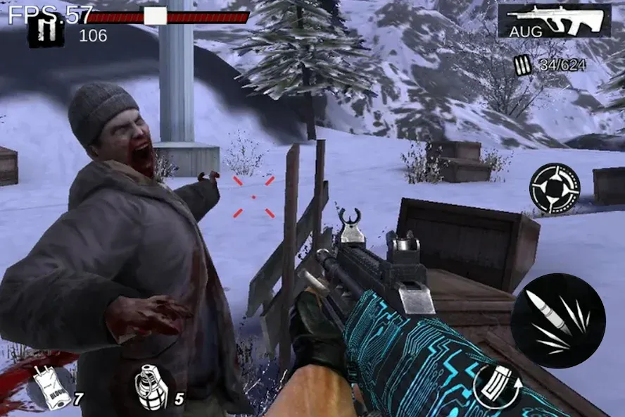 Zombie Frontier 4: Shooting 3D (Зомби Фронт 4)  [МОД Бесконечные деньги] Screenshot 5